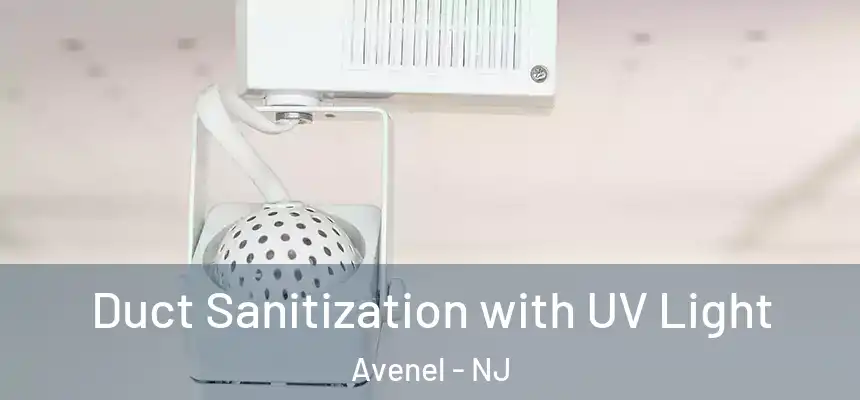  Duct Sanitization with UV Light Avenel - NJ